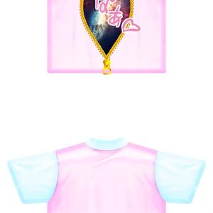 【VRoid／無料】くぱぁＴシャツ