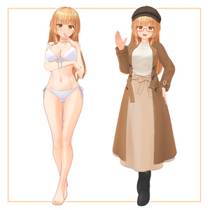 オリジナル３Dモデル「ジュリア」 缩略图 2