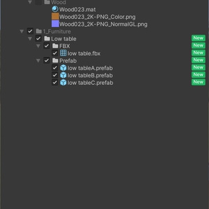 ＜One-Room＞カスタムOK！マテリアル自由！ワンルームに ありそうな家具 その2（Blender/FBXデータ付あり） 缩略图 9