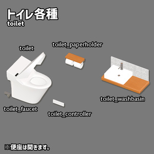＜Apartment＞カスタムOK!マテリアル自由!　1Kアパート1室【Japanese-style Apartment room】 缩略图 9