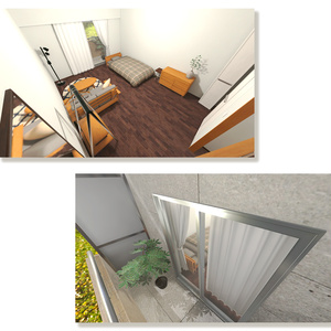 ＜Apartment＞カスタムOK!マテリアル自由!　1Kアパート1室【Japanese-style Apartment room】 缩略图 19