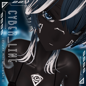 【ラシューシャ/Lasyusha】Make Up Texture 01『 Cyber Line 』