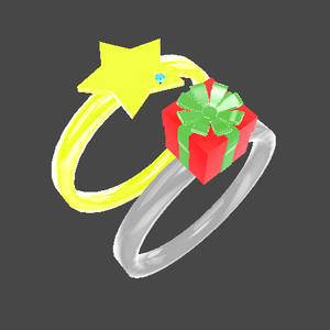 【VRChat】クリスマスの指輪【無料】