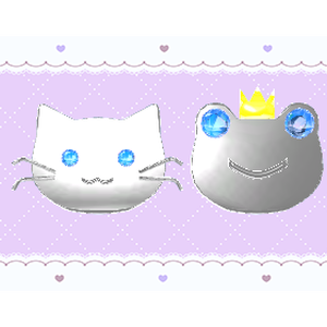 【VRChat】猫とかえるのヘアピン【Modular Avatar】