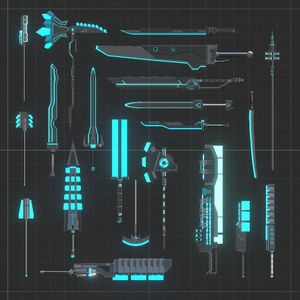 Neon Weapon Collection