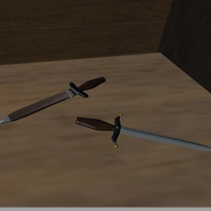 A blade like a dagger knife [for VRChat].