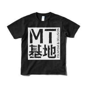四角ロゴT（黒）