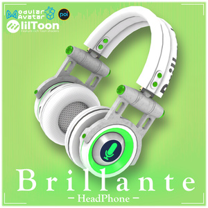 【オリジナル３Dモデル】Brillante【ヘッドフォン】