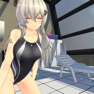 【フェイリアさん用衣装】競泳水着 缩略图 3