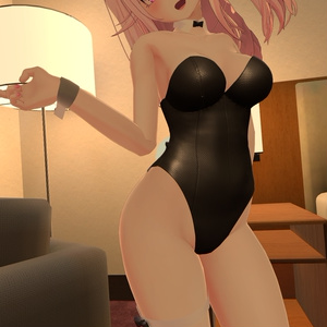 【イヨちゃん用衣装】レザーバニーガール 缩略图 5
