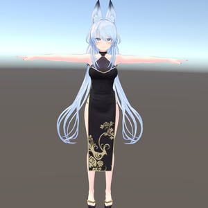 【狐薄ちゃん用衣装】チャイナドレス 缩略图 9