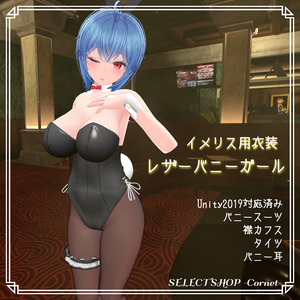 【イメリス用衣装】レザーバニーガール