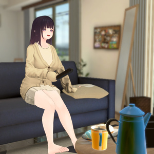 【くろなつ用衣装】おうちセーター 缩略图 2