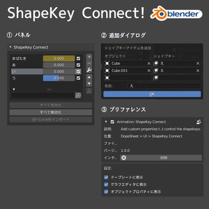 ShapeKey Connect!
