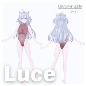オリジナル3Dモデル【ルーチェ】ver1.0.3 缩略图 11