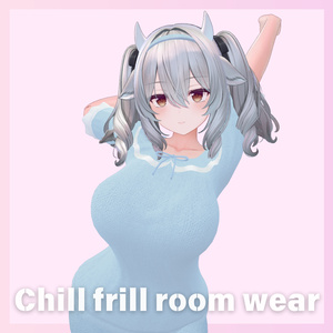 【ミルティナ/マヌカ対応】まったりお泊りルームウェア『Chill frill room wear』 缩略图 4