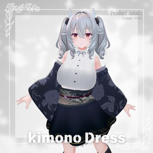 【5Avatar対応】着物ドレス『Kimono Dress』 缩略图 4