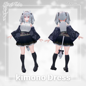 【5Avatar対応】着物ドレス『Kimono Dress』 缩略图 20
