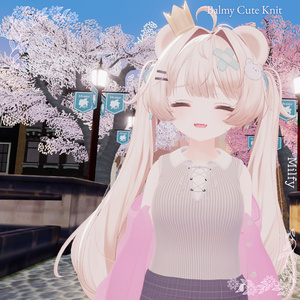 【5Avatar対応】Balmy Cute Knit『陽だまりとそよ風のニット』 缩略图 6