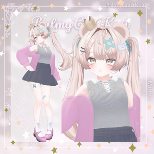 【5Avatar対応】Balmy Cute Knit『陽だまりとそよ風のニット』 缩略图 5