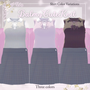 【5Avatar対応】Balmy Cute Knit『陽だまりとそよ風のニット』 缩略图 18