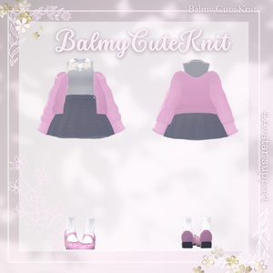 【5Avatar対応】Balmy Cute Knit『陽だまりとそよ風のニット』 缩略图 20