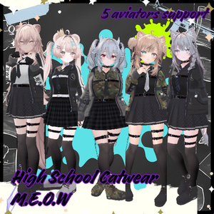 【15Avatar対応】High School Catwear M.E.O.W『制服 M.E.O.W』 缩略图 3