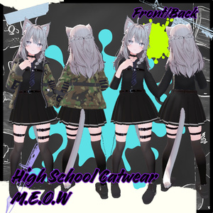 【15Avatar対応】High School Catwear M.E.O.W『制服 M.E.O.W』 缩略图 2