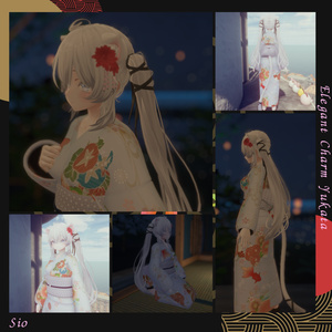 【複数Avatar対応】Elegant Charm Yukata 『浴衣-和奏-』 缩略图 12