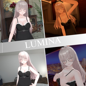 【18Avatar対応】Starlight Veil Negligee『星明かりのルームドレス』 缩略图 10