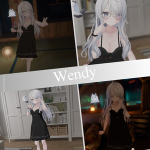 【18Avatar対応】Starlight Veil Negligee『星明かりのルームドレス』 缩略图 8