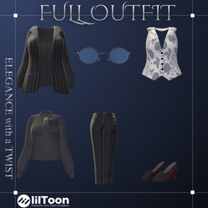 【34Avatar対応】Urban Noir Suit『アーバン・ノアール』 缩略图 43