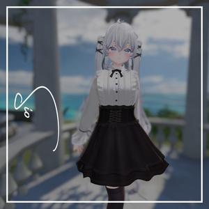 【22アバター対応】Classic Gothic Dress『ゴシック・ドレス』 缩略图 15