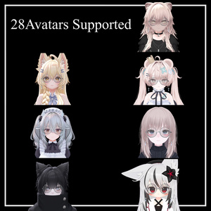 【28アバター対応】AstralGlasses/多機能ギミック付き眼鏡 缩略图 9