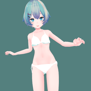 【薄荷用】シンプルビキニ【無料】 - VRChat