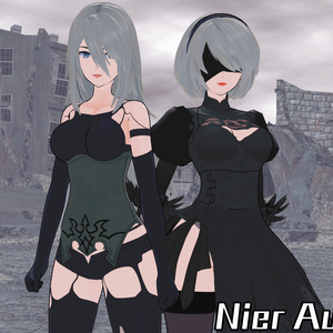 KK - 2B and A2 (Nier Automata)