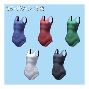 【Lapwing専用】シンプルスクール水着 缩略图 3