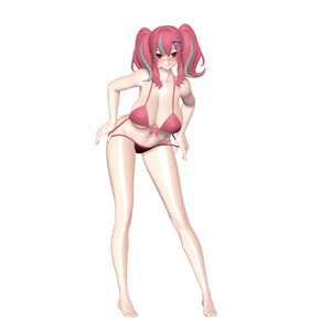 ZBrush_アニメ肌マテリアル