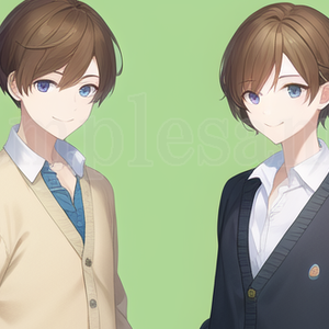男子生徒立ち絵