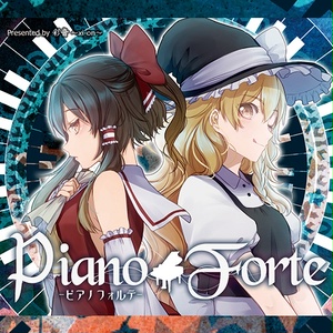【缶バッチ】Piano Forte -ピアノフォルテ-【正方形 37×37mmクリップピン缶バッジ】