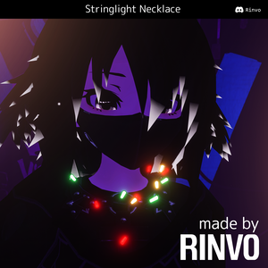 Avatar Stringlights Necklace (VRChat Avatar Asset)