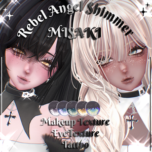 【MISAKI】Rebel Angel Shimmer Eyes+Make up Texture fullPackおまけあり【海咲】