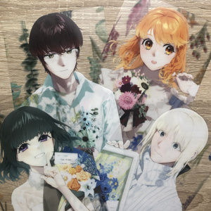 クリアポストカード - bouquet / PERGAMENT GARTEN