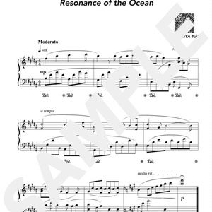 Resonance of the Ocean（わだつみのこだま）PIANO SCORE & STREAMING SOUNDTRACK