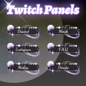 【Twitch Panels】Line Planet Twitch Panels | Panels, Twitch Panels, Youtube Panels, Tiktok Panels