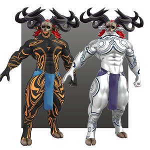 インクトゥトゥム/Inktutum/ VRChat Avatar 3D Model 缩略图 5