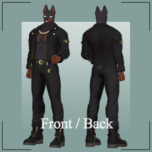 ロイさん(若かりし頃) / Roy(Yonger days) / VRChat Avatar 3D Model 缩略图 2