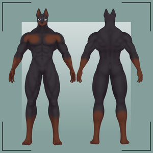 ロイさん(若かりし頃) / Roy(Yonger days) / VRChat Avatar 3D Model 缩略图 9