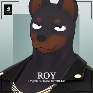 ロイさん(若かりし頃) / Roy(Yonger days) / VRChat Avatar 3D Model