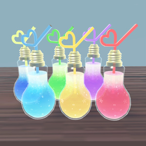 電球型ソーダ💡しゅわしゅわアニメーション入り✨【3Dモデル】 缩略图 5